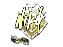 Item Sticker | NiKo (Gold) | Paris 2023