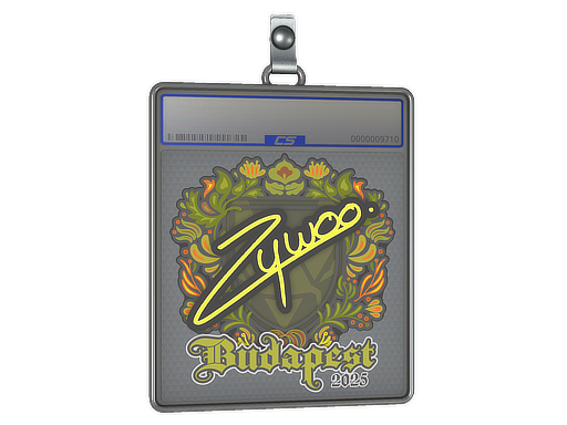 Item Sticker Slab | ZywOo | Budapest 2025