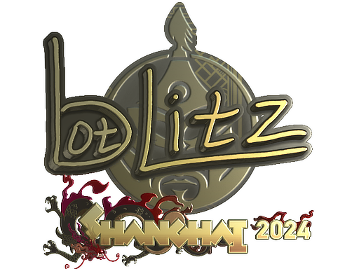 Item Sticker | bLitz (Gold) | Shanghai 2024