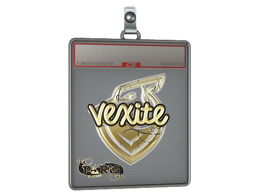 Item Sticker Slab | vexite (Gold) | Paris 2023