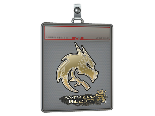 Item Sticker Slab | Team Spirit (Gold) | Antwerp 2022