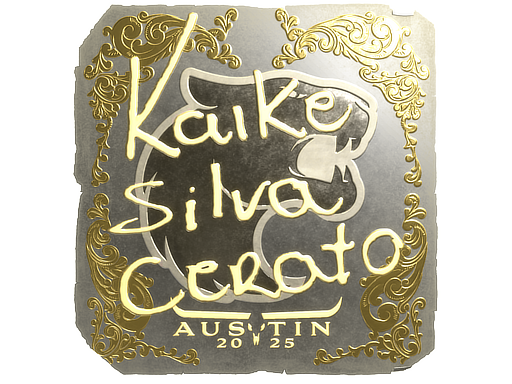 Item Sticker | KSCERATO (Gold) | Austin 2025