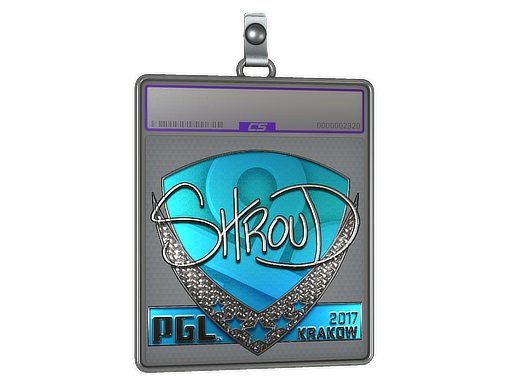 Item Sticker Slab | shroud (Foil) | Krakow 2017