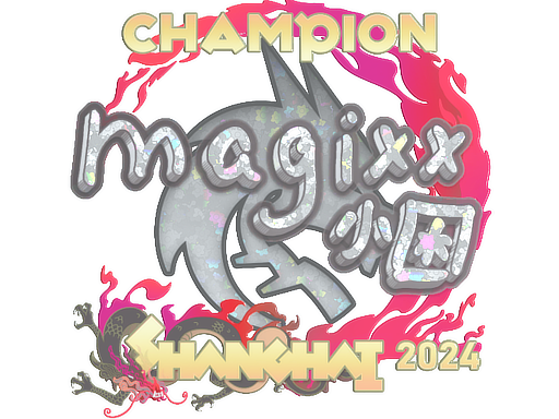 Item Sticker | magixx (Glitter, Champion) | Shanghai 2024