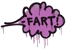 Item Sealed Graffiti | Fart (Bazooka Pink)