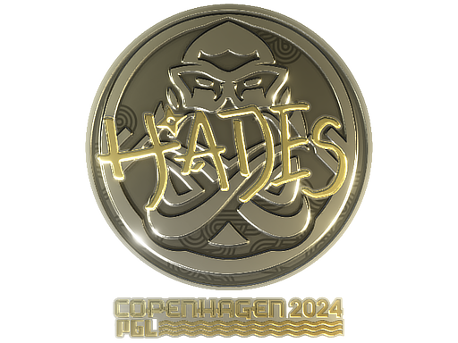 Item Sticker | hades (Gold) | Copenhagen 2024