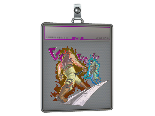 Item Sticker Slab | Approaching Site (Foil)