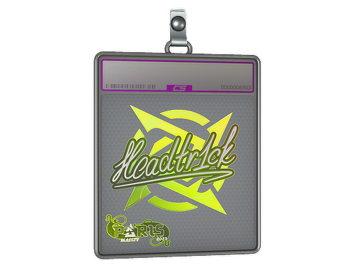 Item Sticker Slab | headtr1ck (Holo) | Paris 2023