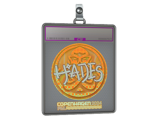 Item Sticker Slab | hades (Holo) | Copenhagen 2024