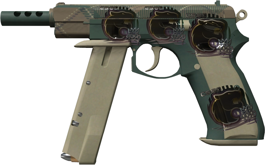 Item CZ75-Auto | Green Plaid