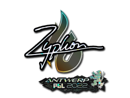 Item Sticker | Zyphon (Glitter) | Antwerp 2022