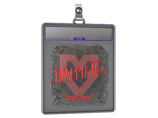 Item Sticker Slab | Jimpphat (Foil) | Austin 2025