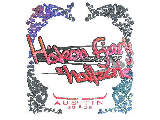 Item Sticker | hallzerk (Holo) | Austin 2025