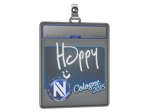 Item Sticker Slab | Happy | Cologne 2015