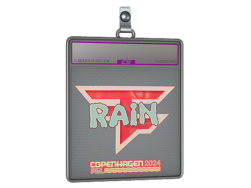 Item Sticker Slab | rain (Holo) | Copenhagen 2024