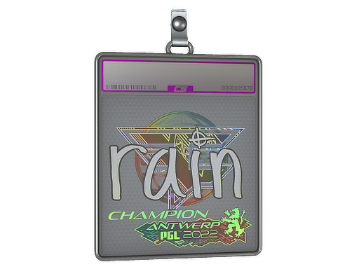 Item Sticker Slab | rain (Holo, Champion) | Antwerp 2022