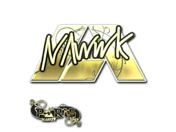 Item Sticker | nawwk (Gold) | Paris 2023