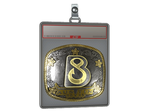 Item Sticker Slab | B8 (Gold) | Austin 2025