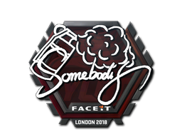 Item Sticker | somebody | London 2018