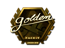 Item Sticker | Golden (Gold) | London 2018