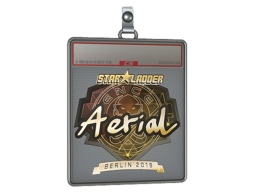 Item Sticker Slab | Aerial (Gold) | Berlin 2019