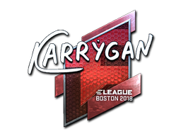 Item Sticker | karrigan (Foil) | Boston 2018