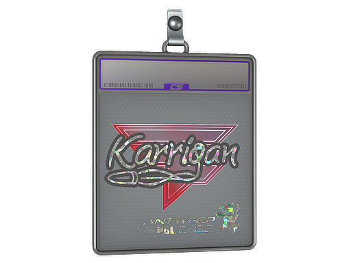 Item Sticker Slab | karrigan (Glitter) | Antwerp 2022
