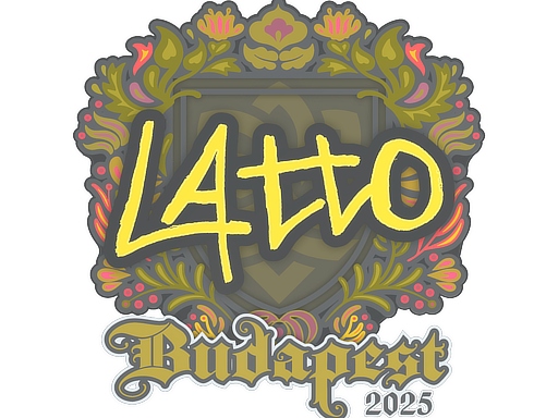 Item Sticker | latto | Budapest 2025
