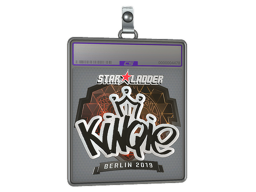 Item Sticker Slab | kinqie (Foil) | Berlin 2019