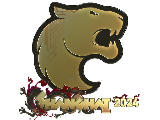 Item Sticker | FURIA (Gold) | Shanghai 2024