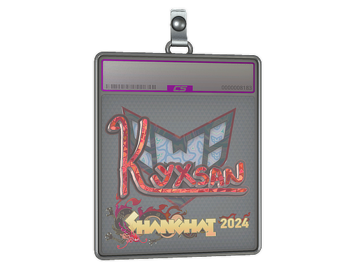 Item Sticker Slab | kyxsan (Holo) | Shanghai 2024