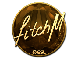 Item Sticker | fitch (Gold) | Katowice 2019