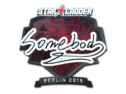Item Sticker | somebody (Foil) | Berlin 2019