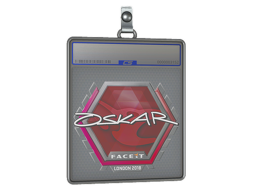 Item Sticker Slab | oskar | London 2018