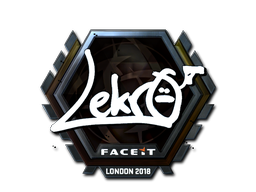 Item Sticker | Lekr0 (Foil) | London 2018