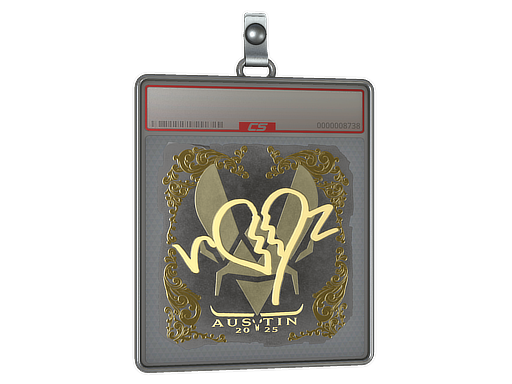 Item Sticker Slab | ropz (Gold) | Austin 2025