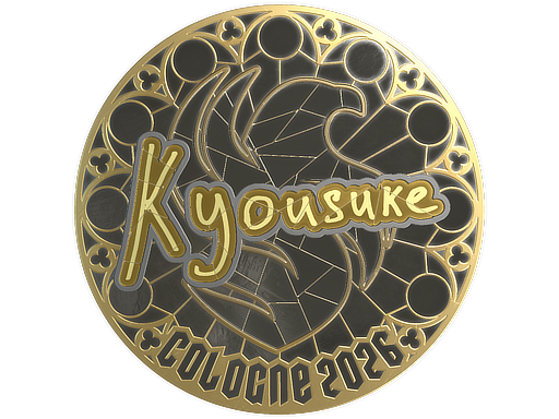 Item Sticker | kyousuke (Gold) | Cologne 2026