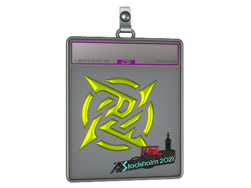 Item Sticker Slab | Ninjas in Pyjamas (Foil) | Stockholm 2021