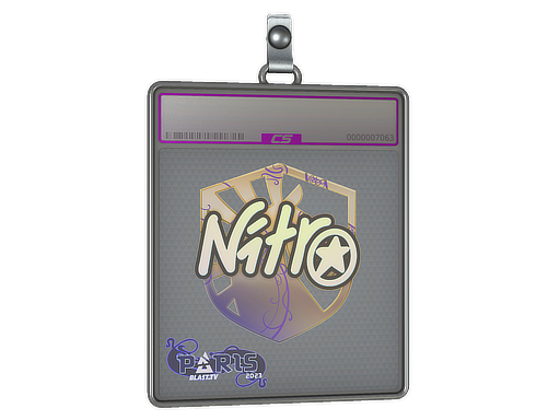Item Sticker Slab | nitr0 (Holo) | Paris 2023