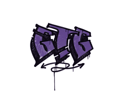 Item Sealed Graffiti | GTG (Monster Purple)