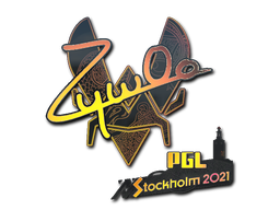 Item Sticker | ZywOo (Holo) | Stockholm 2021