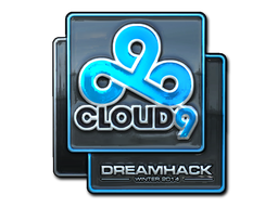 Cosmetic Sticker | Cloud9 (Foil) | DreamHack 2014 of Craft