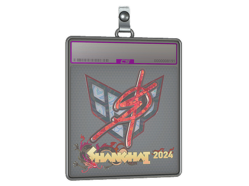 Item Sticker Slab | degster (Holo) | Shanghai 2024