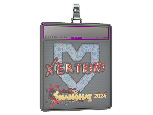 Item Sticker Slab | xertioN (Holo) | Shanghai 2024