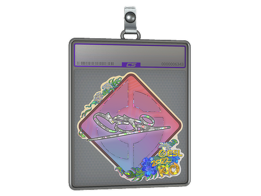 Item Sticker Slab | CeRq (Glitter) | Rio 2022