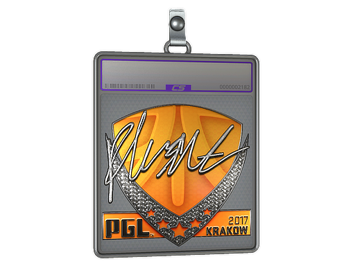 Item Sticker Slab | flusha (Foil) | Krakow 2017