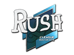 Item Sticker | RUSH | Boston 2018