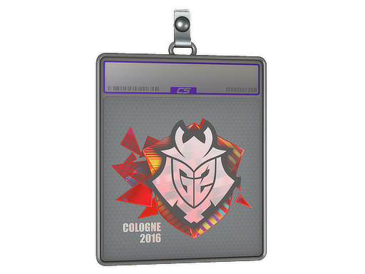 Item Sticker Slab | G2 Esports (Holo) | Cologne 2016