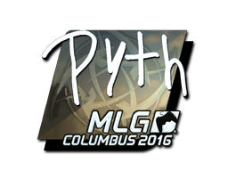 Item Sticker | pyth (Foil) | MLG Columbus 2016