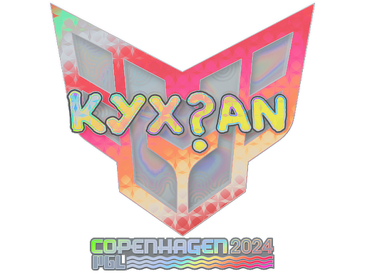 Item Sticker | kyxsan (Holo) | Copenhagen 2024